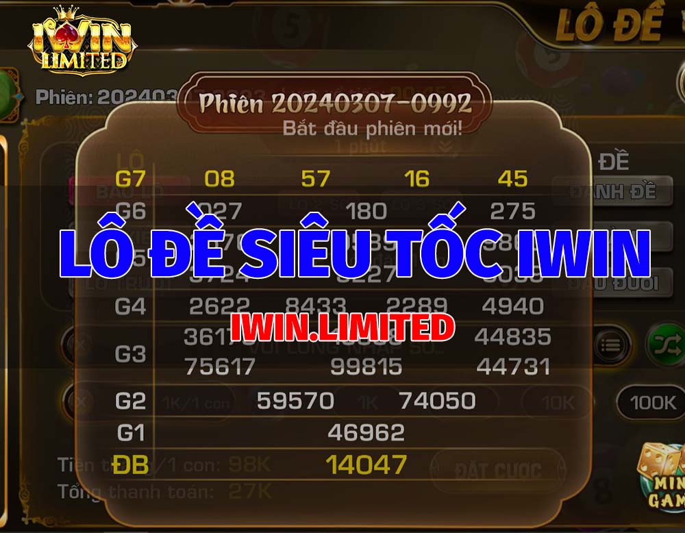 Game lô đề siêu tốc iwin