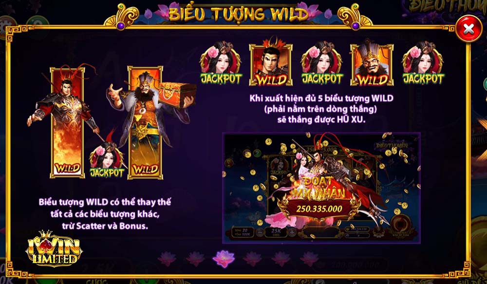 Biểu tượng Wild Điêu thuyền iWin