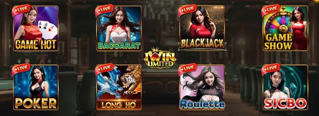 Giao diện Casino Live tại nhà cái iWin
