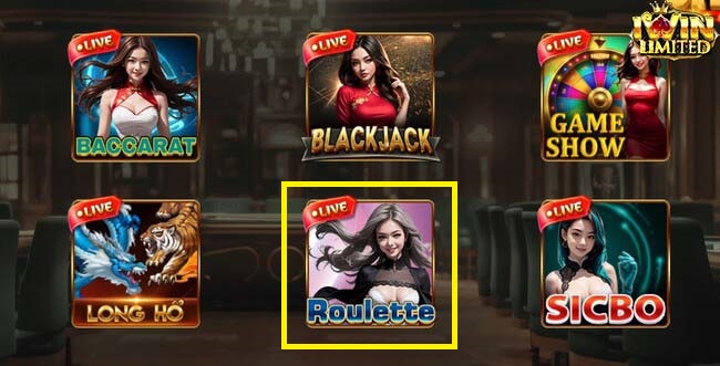 Chọn Roulette và bắt đầu trải nghiệm