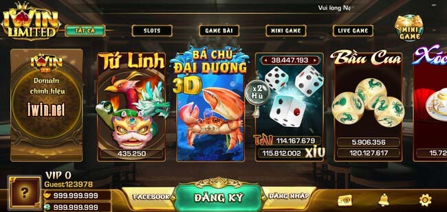 iWin là cổng game đổi thưởng uy tín