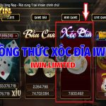 Công thức xóc đĩa iWin