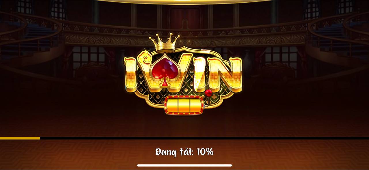 Đợi cài đặt game và bắt đầu chơi game iWin