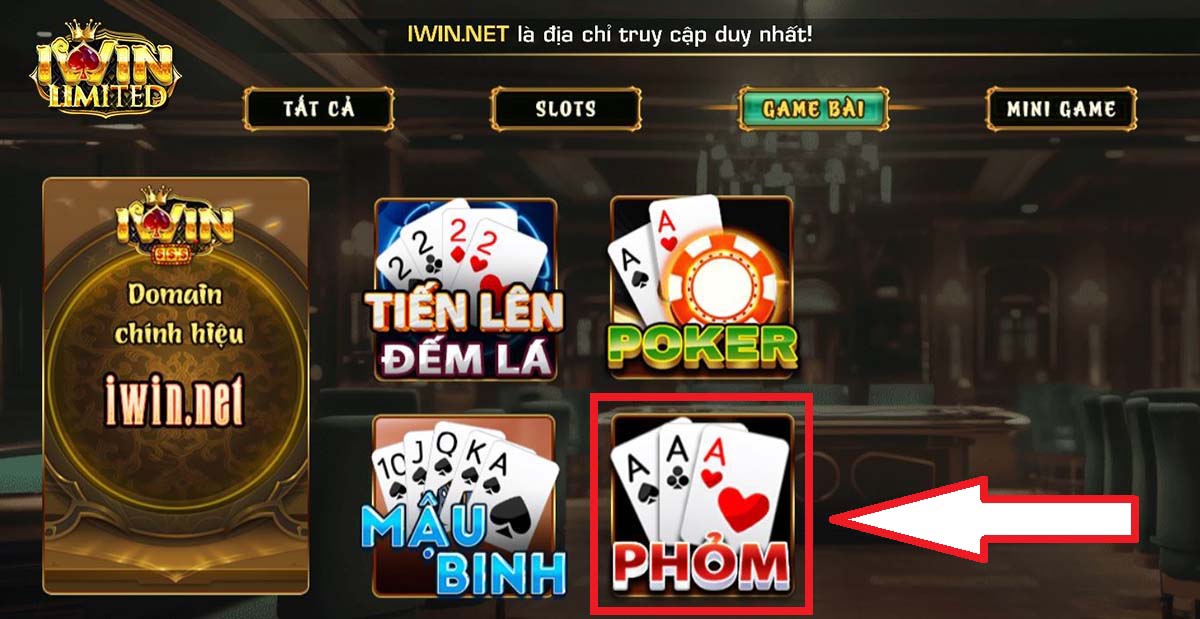 Game bài phỏm iWin