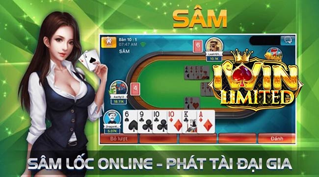 Giao diện game bài sâm lốc iwin