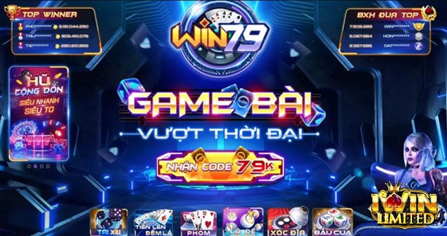 Giao diện sảnh Win79