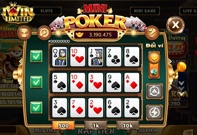 Game Mini Poker iWin