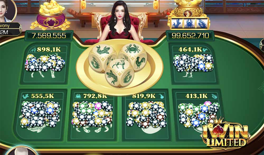 giao diện xổ bầu cua dễ nhìn tại nhà cái iWin