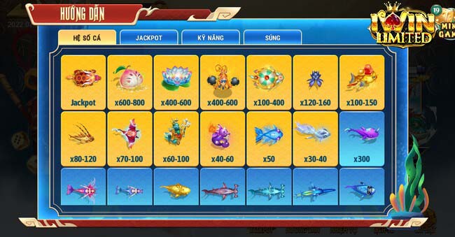 Hệ thống cá trong game