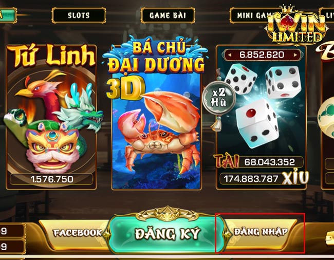 Hướng dẫn đăng nhập vào iWin