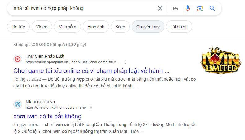 iwin có hợp pháp không?