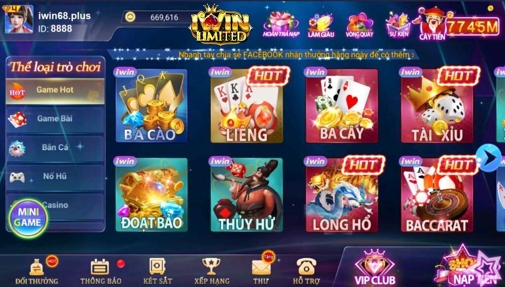 iwin68 là một trang web giả mạo