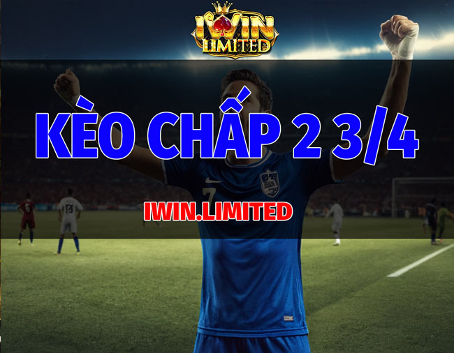 kèo chấp 2 3/4