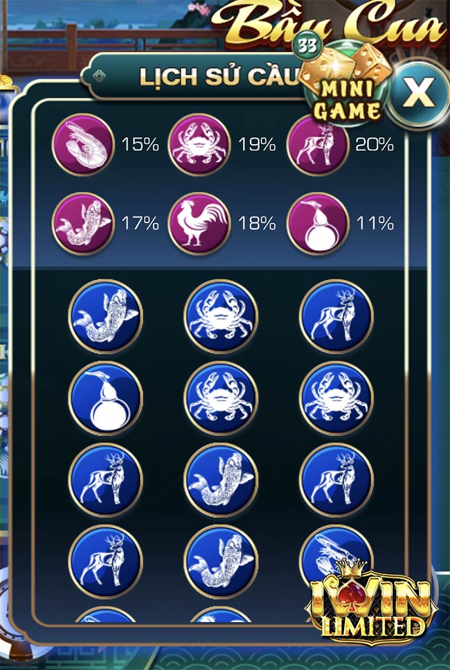 giao diện xổ bầu cua dễ nhìn tại nhà cái iWin