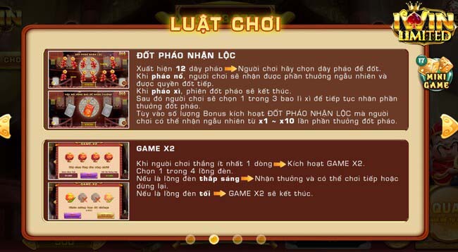 Luật chơi Phúc Lộc Thọ iWin