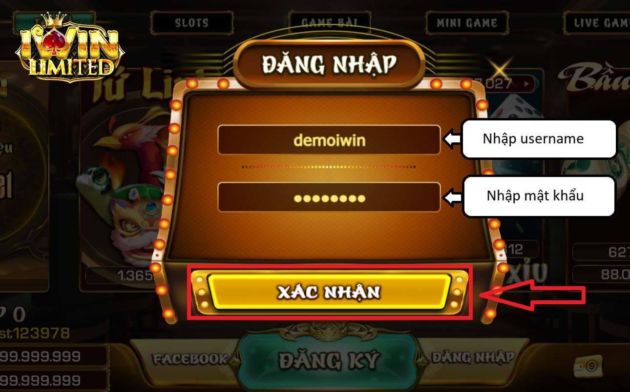 quên mật khẩu đăng nhập iwin phải làm sao