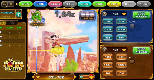Slot Songoku tại iWin