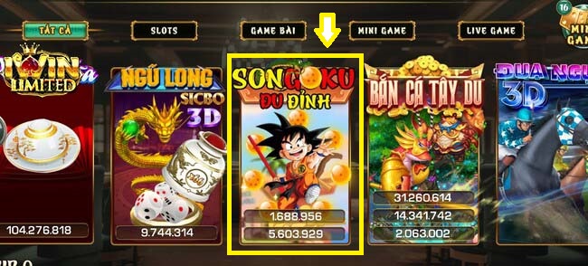 Truy cập vào trò chơi