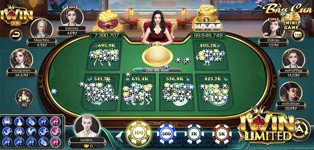 giao diện chờ cược bầu cua nổ hũ iwin