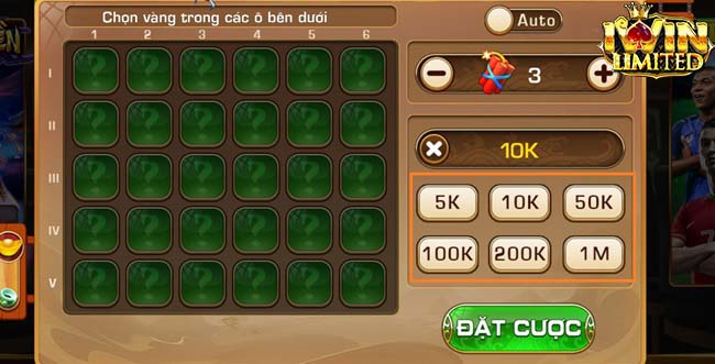 Bạn nên chọn mức cược phù hợp