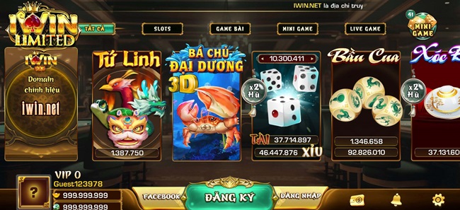 Trang chủ nhà cái Iwin