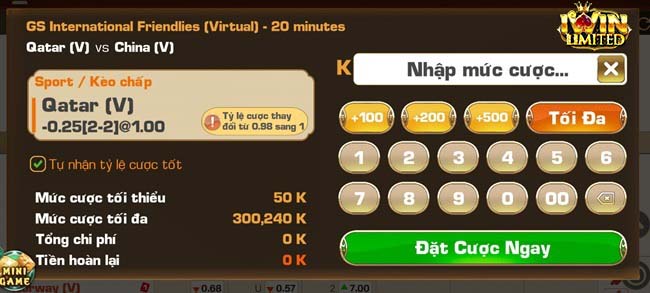 Tỷ lệ kèo cược chính xác, cập nhật liên tục