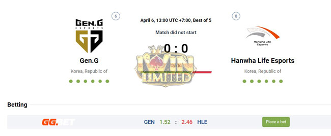 Soi kèo nhà cái GEN vs HLE