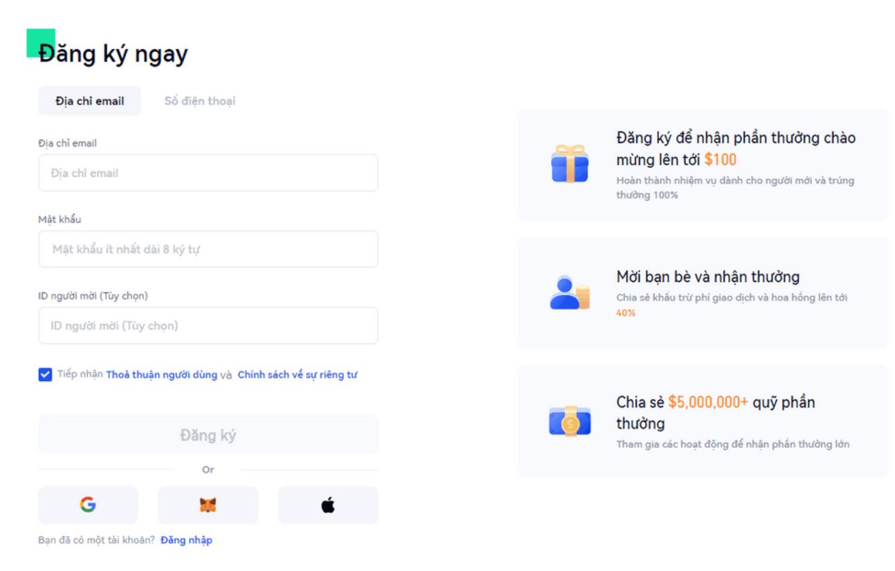 Cách Đăng ký Gateio