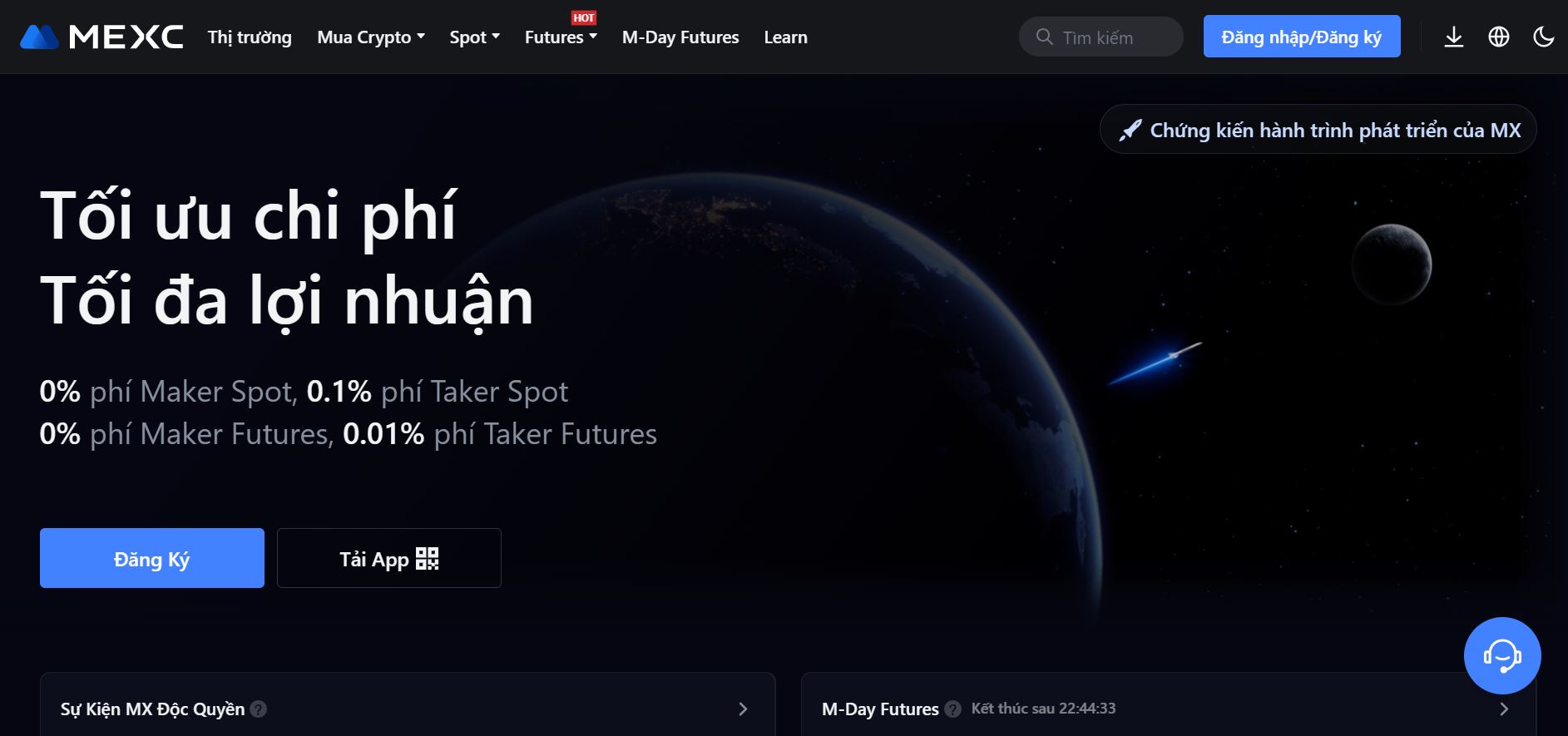 Trang chủ MEXC