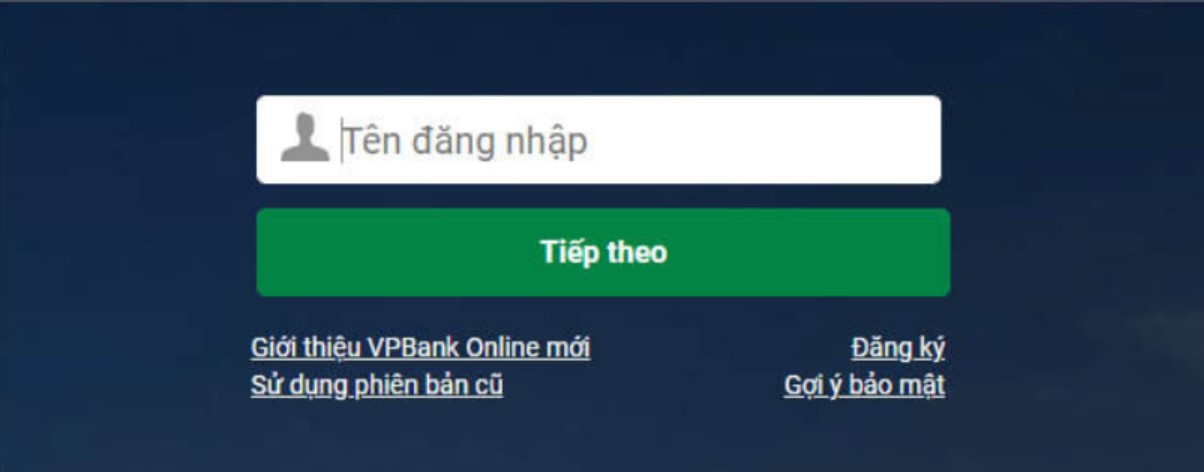 Đăng Nhập Vào Tài Khoản VPBank