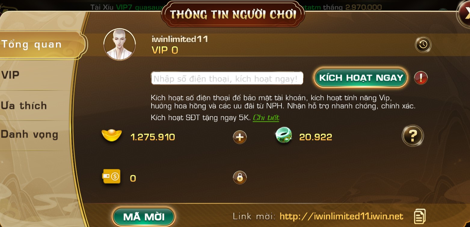 Lý do người dùng muốn xóa tài khoản tại iWin