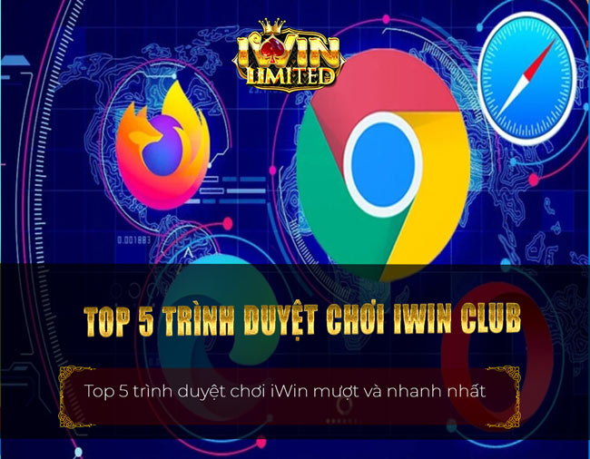 Top 5 trình duyệt chơi iWin mượt và nhanh nhất