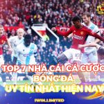 Top 7 nhà cái cược bóng đá uy tín nhất hiện nay: Thắng lớn 100% Top 7 nhà cái cược bóng đá uy tín nhất hiện nay: Thắng lớn 100%