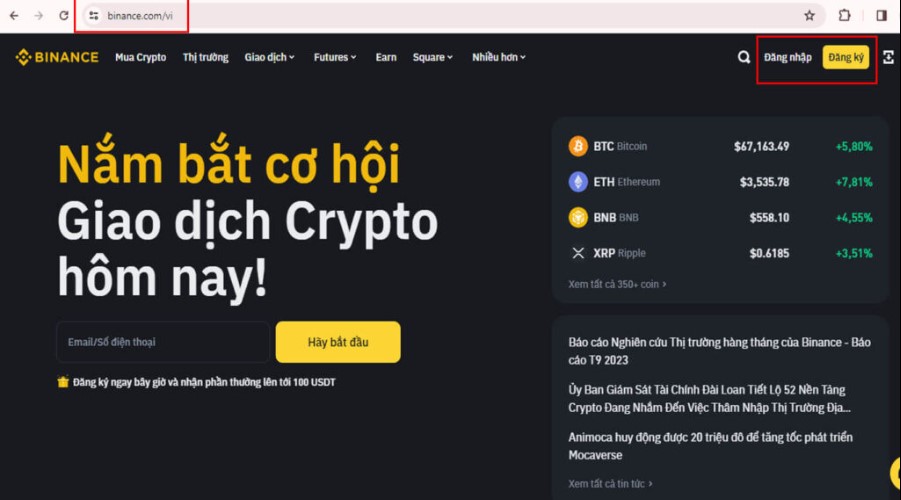 Giới thiệu về sàn giao dịch Binance