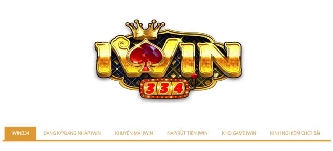 iWin334 được biết đến là một nhà cái uy tín